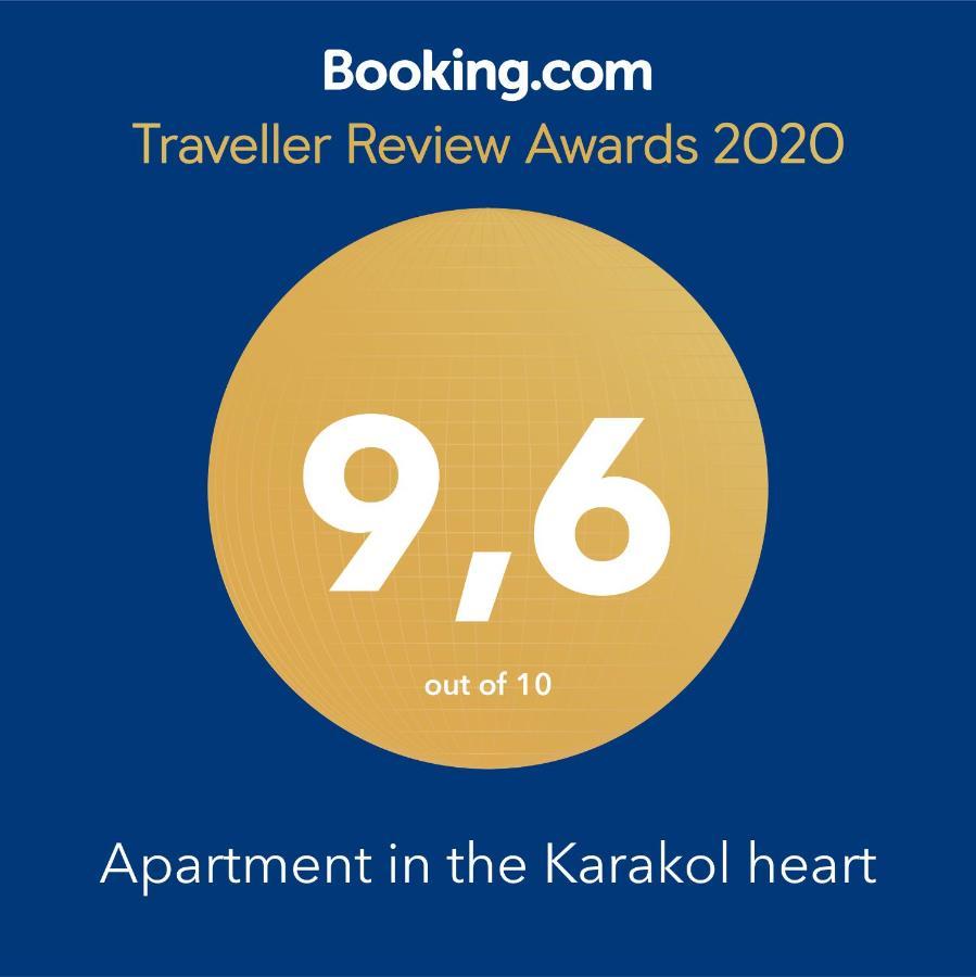 Apartment In The Karakol Heart Ngoại thất bức ảnh